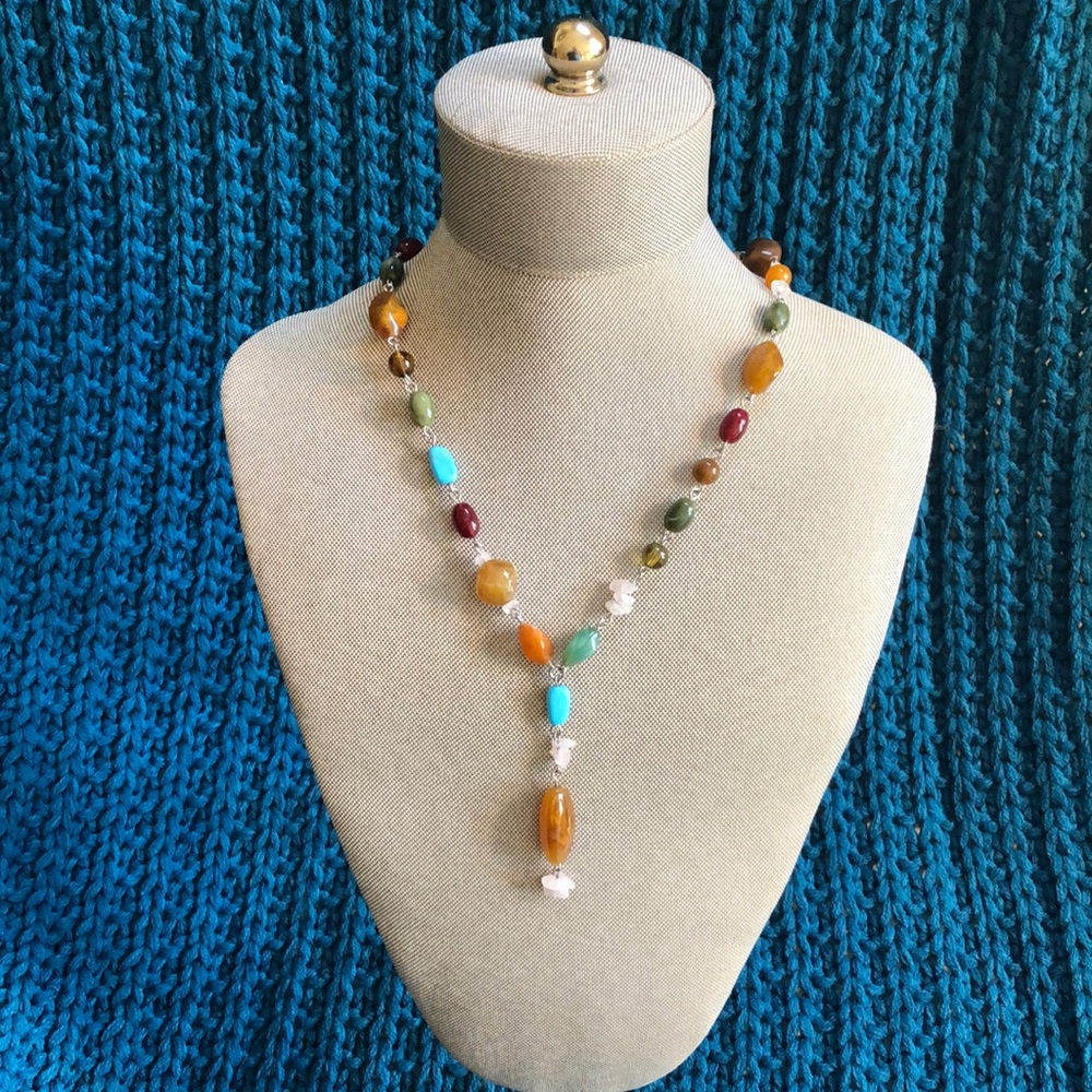 Polished Stone Necklace